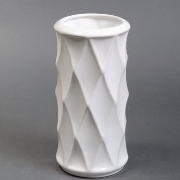 Ceramic vase Veles white