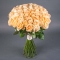 Букет із 51 троянди Піч Аваланч  - Фото 1