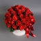 Троянди Ель Торо у капелюшній коробці - Фото 3