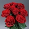 Bouquet of 9 Grand Prix roses - Photo 3