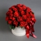Троянди Ель Торо у капелюшній коробці - Фото 2