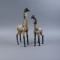 Figurines Pair of Giraffes (gold) - Photo 1