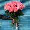 Букет із 25 рожевих троянд Пінк Експрешн - Фото 2