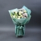 Bouquet of 5 Avalanche Roses and Chrysanthemums - Photo 3