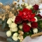 Winter bouquet “Golden Firebird” - Photo 3
