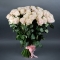 Букет з 51 троянди Пінк Мондіаль - Фото 3