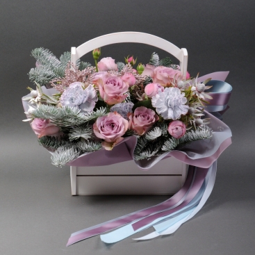 Composition Magic of lavender color