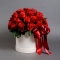 Троянди Ель Торо у капелюшній коробці - Фото 1