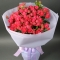 Bouquet of 11 roses Red Aleksin spray - Photo 2