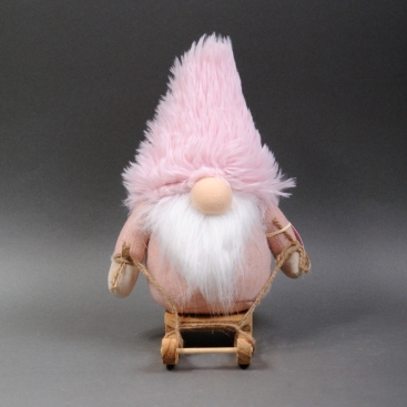 М'яка іграшка Гном на санчатах з LED-підсвічуванням в асортименті