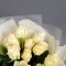 Букет із 15 троянд Крем де ля Крем - Фото 4