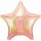 Шар Звезда розовая 48 см