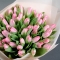 Букет із рожевих тюльпанів Candy - Фото 2