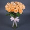 Букет із 25 троянд Піч Аваланч - Фото 2