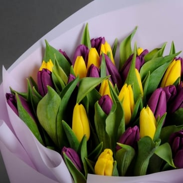 Букет тюльпанов Сладкий фрукт