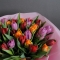 Букет пионовидных тюльпанов микс Фантазия - Фото 1