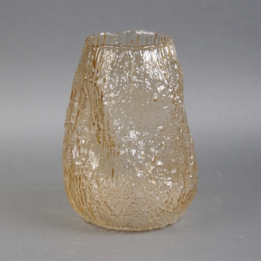 Ваза стеклянная Амбер 25,5 см