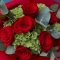 Букет Пристрасть з трояндами Фрідом та гортензією - Фото 3