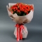 Букет із 21 червоної троянди спрей Ванесса - Фото 2