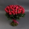 Букет 51 троянда Такаци Дарк Пінк - Фото 1