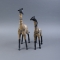 Figurines Pair of Giraffes (gold) - Photo 3