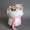 Букет  тюльпанів Рожевий кварц - Фото 2