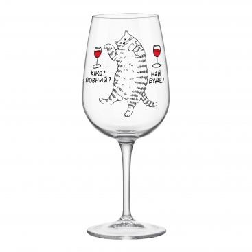 Wineglass Wineglass for a cat? let it be 400 ml
