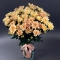 Букет карамельних хризантем - Фото 1