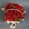 Кошик троянд Ред Ванесса - Фото 4