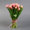 Букет з 25 рожевих тюльпанів - Фото 3