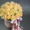 Троянди Піч Аваланч у капелюшній коробці - Фото 4