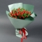 Букет из  красных тюльпанов Фламенко - Фото 2