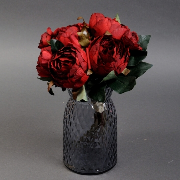 Букет искуственных пионов асорти