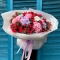 Букет із гортензій і троянд спрей Алексін - Фото 1