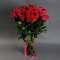 Букет 25 малинових троянд Готча - Фото 1