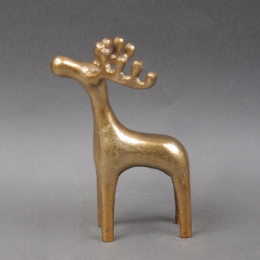 Figurine Golden Deer small