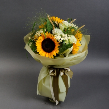 Букет із соняхами Україна