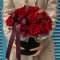 Троянда Фрідом в капелюшній коробці - Фото 3