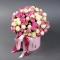 Композиція із троянд Сноу Ворлд і Місті Бабблз - Фото 2