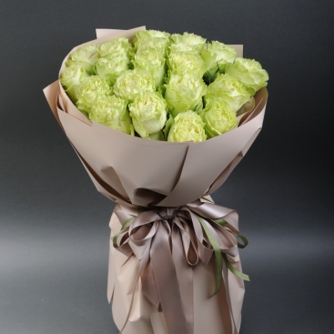Букет 25 троянд Лемонаде