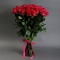 Букет 25 малинових троянд Готча - Фото 2