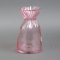 Ваза скляна Грейс 20,5 см рожева - Фото 1