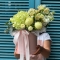 Composition Lime with peonies and hydrangea - Photo 3