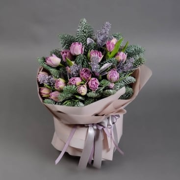 Букет Зимняя сакура