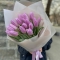 Букет лавандових тюльпанів  - Фото 3