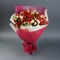 Букет мікс із 19 троянд спрей - Фото 1