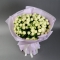 Букет из 19 роз спрей Сноу Ворлд  - Фото 1