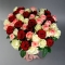 Bouquet of 41 roses mix - Photo 3