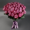 Букет 51 роза Дип Перпл - Фото 3