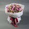 Букет 101  тюльпан Амаретто - Фото 1